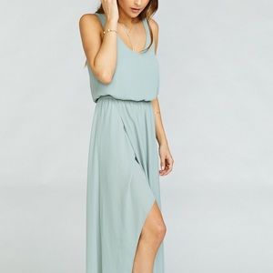 Show Me Your MuMu - Silver Sage Kendall Maxi Dress